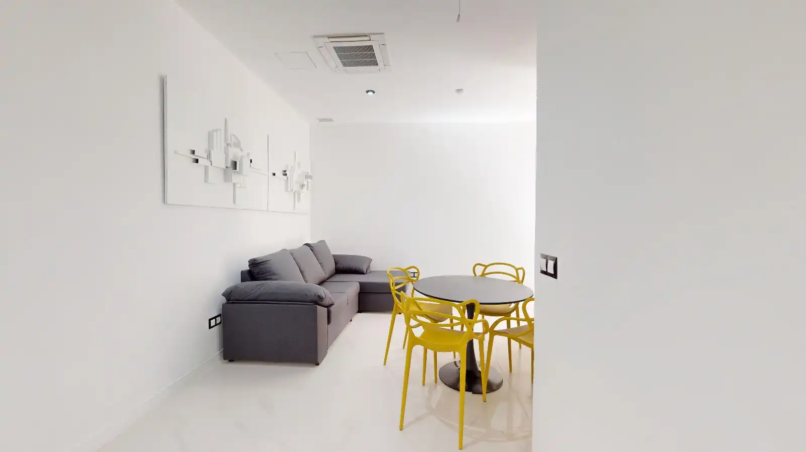Sala de estar de Apartamento en venta en Algarrobo con Aire acondicionado