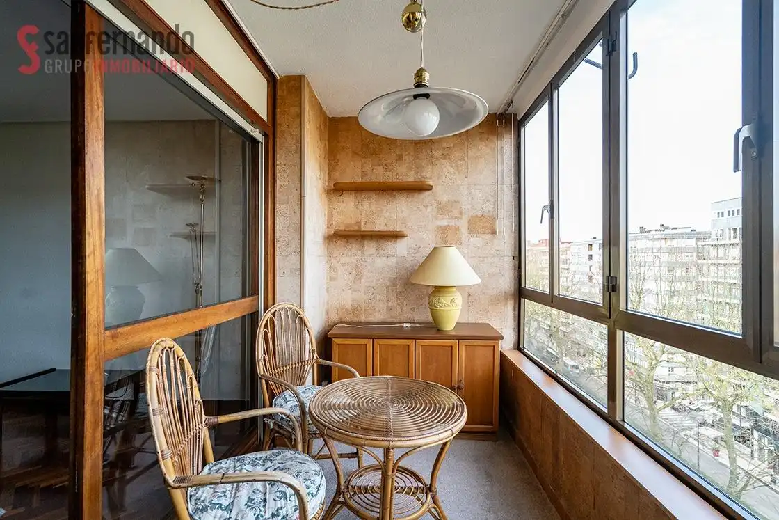 Schlafzimmer von Wohnung zum Verkauf in Santander mit Heizung, Parkett und Abstellraum