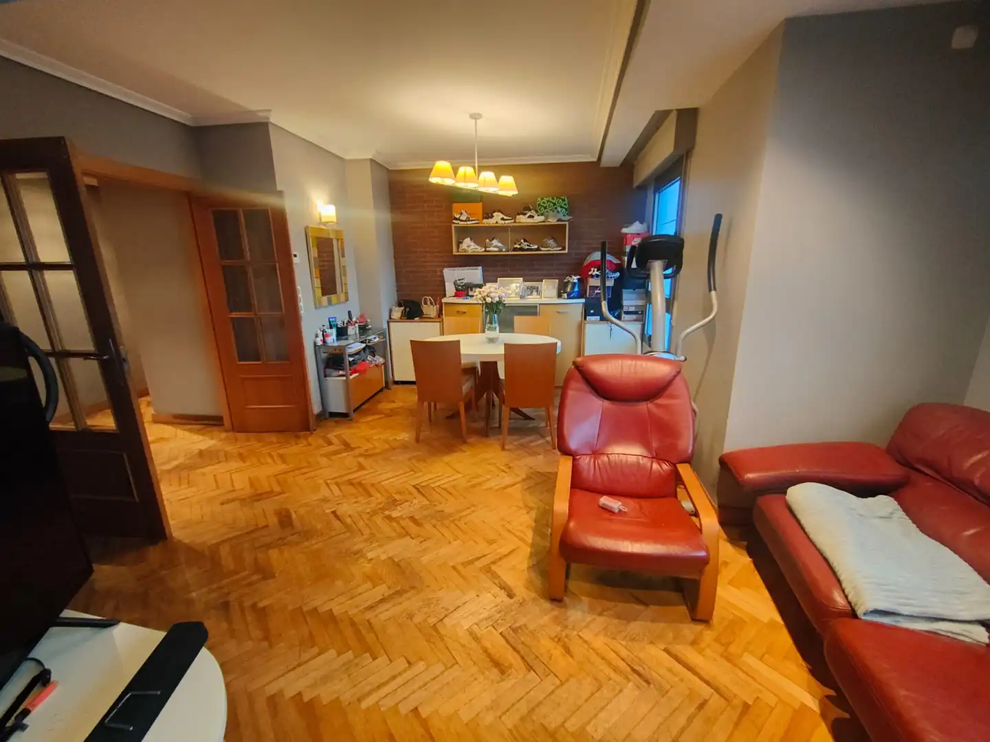 Sala d'estar de Pis en venda en Errenteria amb Calefacció, Parquet i Traster