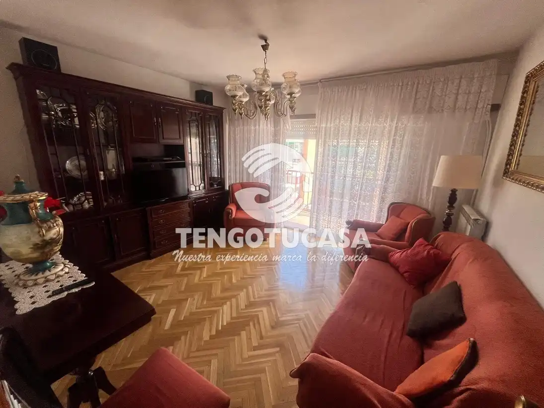 Sala de estar de Piso en venta en Madrid con Terraza, Amueblado y Horno