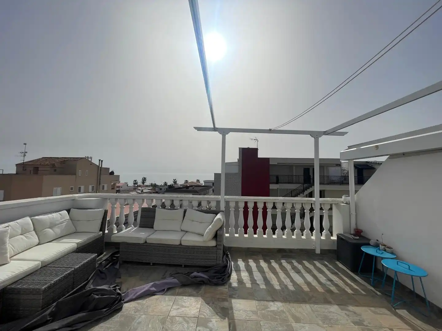 Terrasse von Maisonette zum Verkauf in Moncofa mit Klimaanlage, Terrasse und Abstellraum