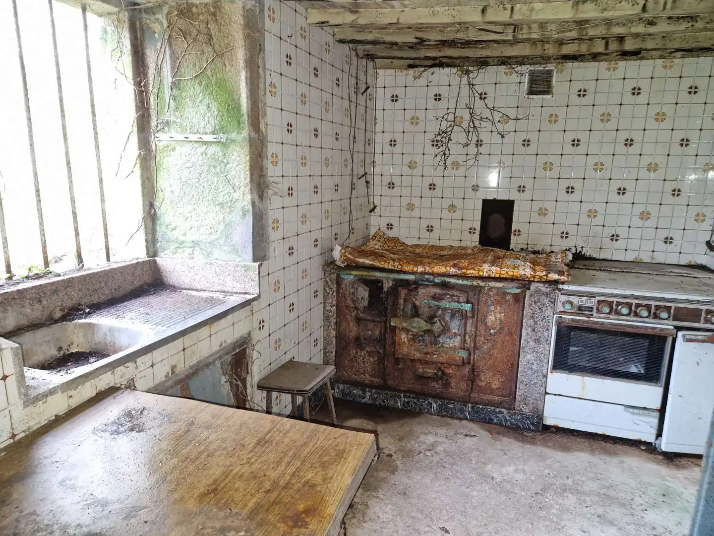 Cocina de Casa o chalet en venta en Brión con Trastero