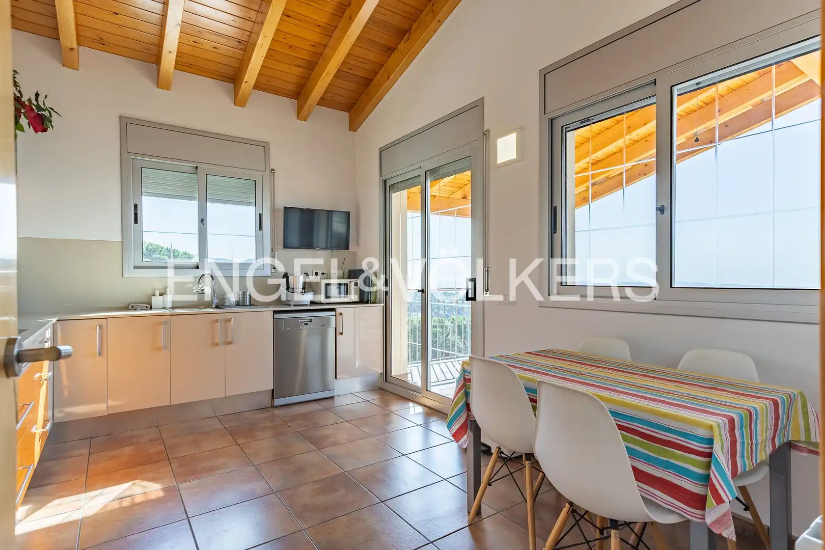 Balcony of Houses for sale in L'Ametlla del Vallès  with Heating, Private garden and Storage room