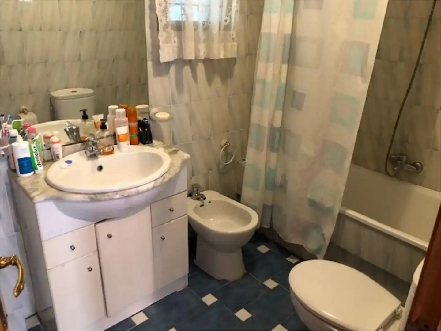 Bathroom of Flat for sale in  Valencia Capital  with Air Conditioner and Balcony