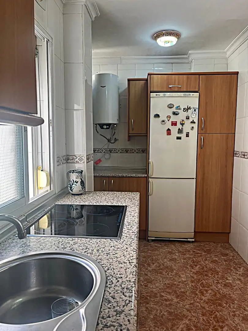 Cocina de Piso en venta en Málaga con Aire acondicionado, Jardín privado y Terraza
