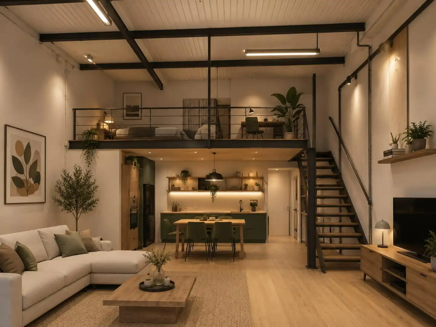 Sala de estar de Casa adosada en venta en Badalona