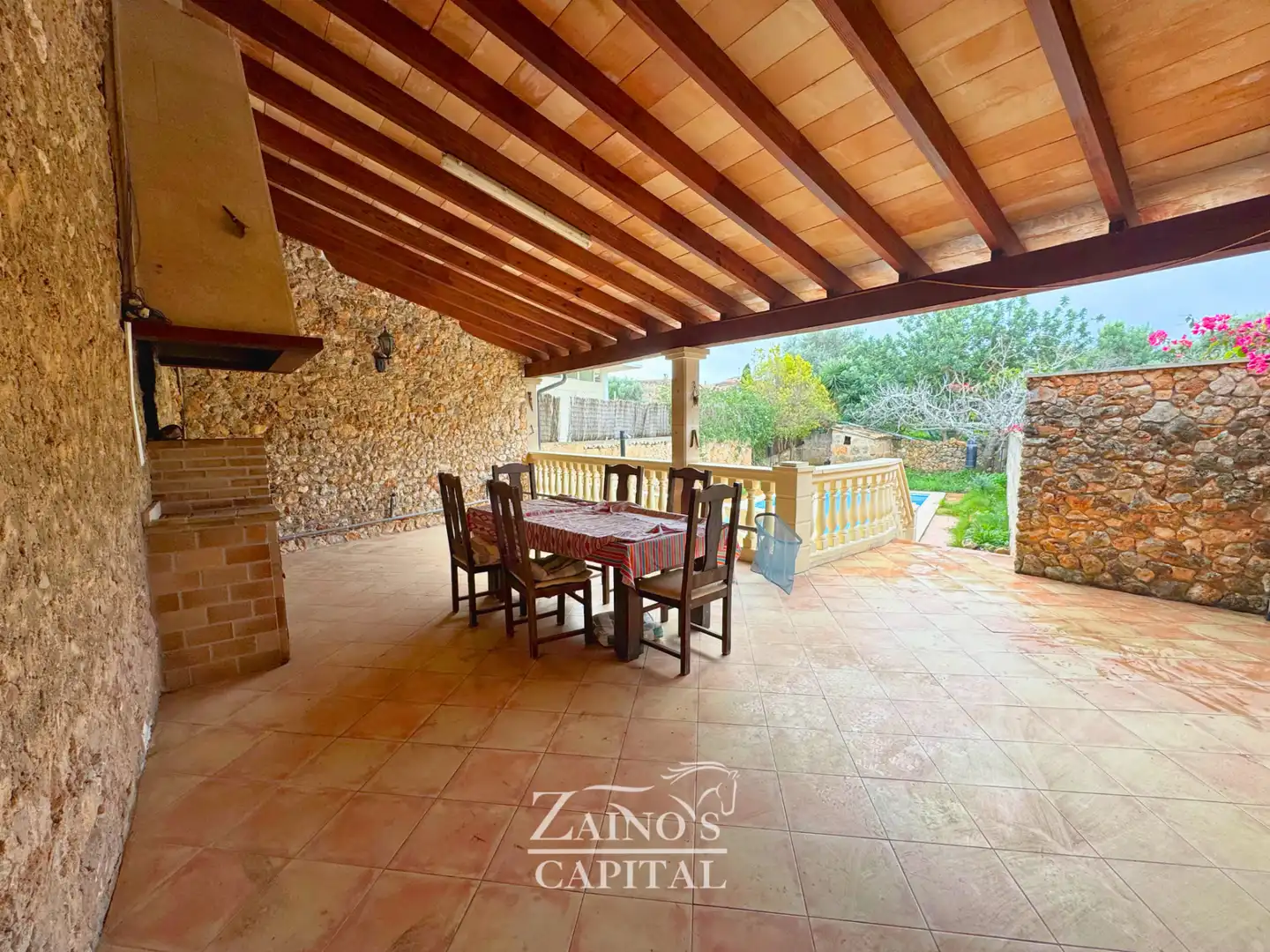 Garden of Detached homes for sale in Marratxí  with Air Conditioner, Heating and Private garden