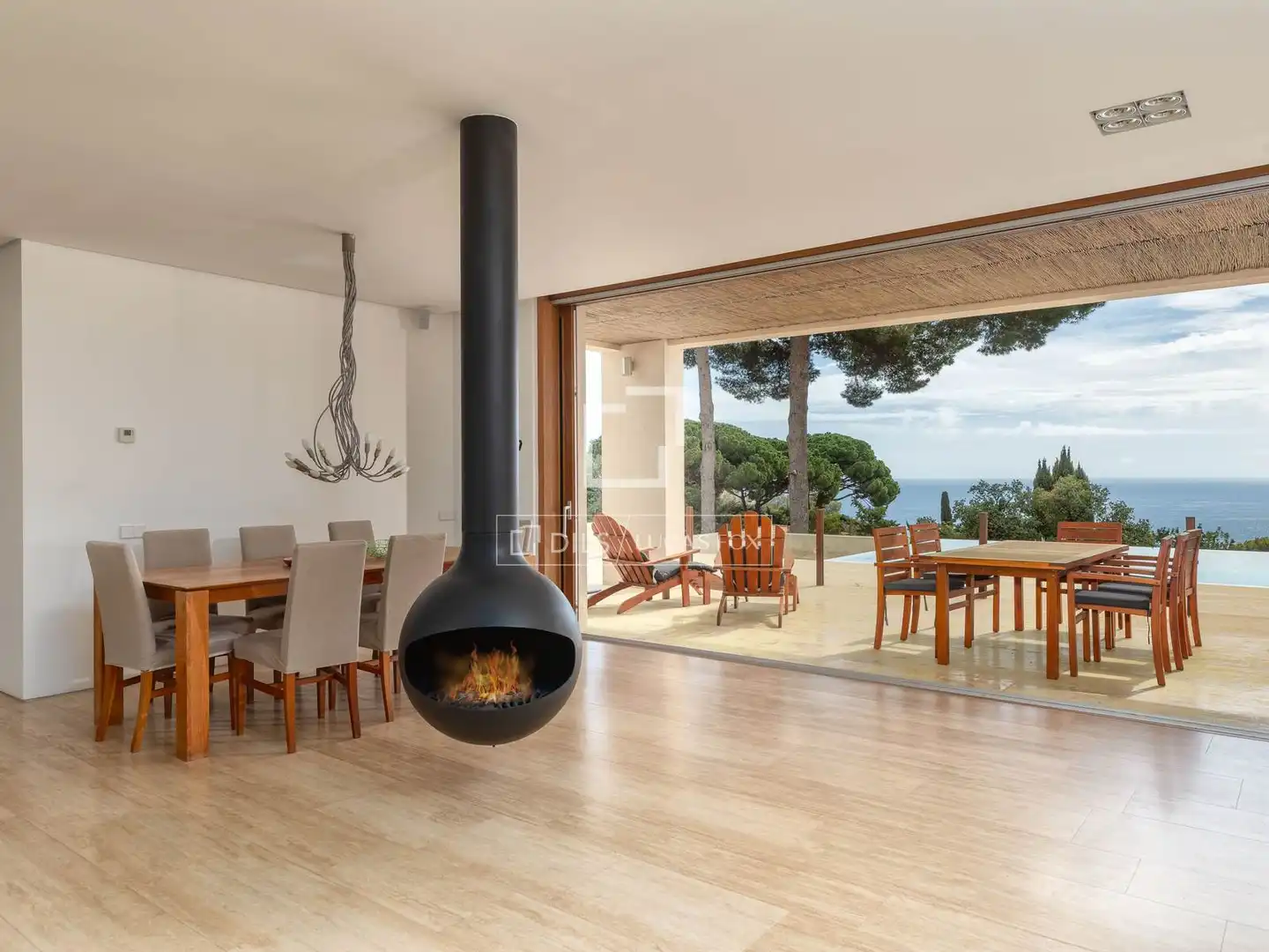 Sala de estar de Casa o chalet en venta en Begur con Aire acondicionado, Calefacción y Jardín privado