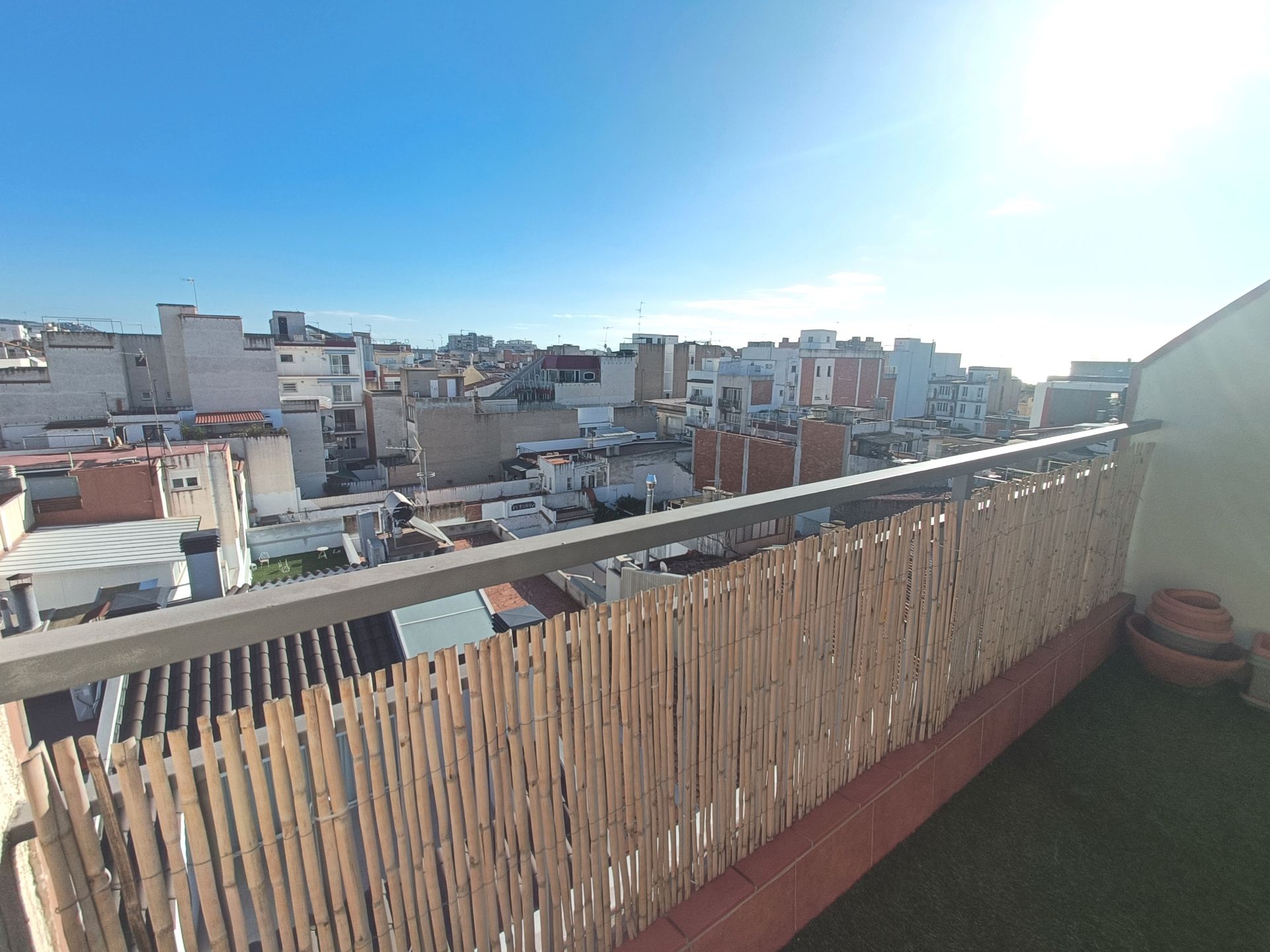 Exterior view of Attic for sale in Calella  with Terrace, Furnished and Oven