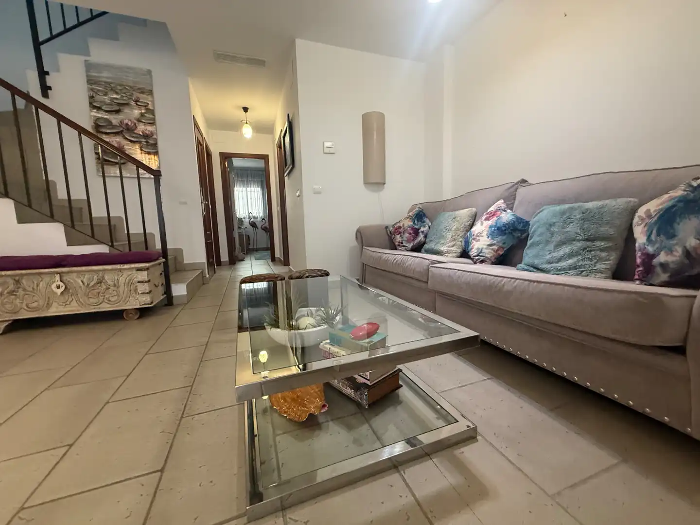 Sala de estar de Casa o chalet en venta en Huelva con Aire acondicionado, Calefacción y Terraza