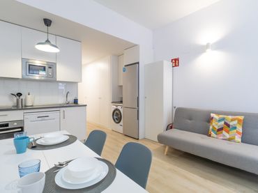 Estudio con piscina en alquiler en Calle San Eustaquio