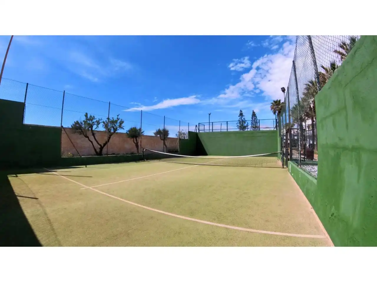 Jardí de Apartament en venda en El Ejido amb Terrassa, Moblat i Piscina comunitària