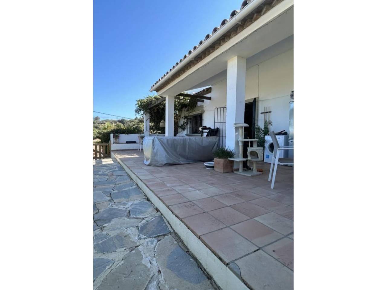 Exterior view of Country house for sale in Estepona  with Private garden and Terrace