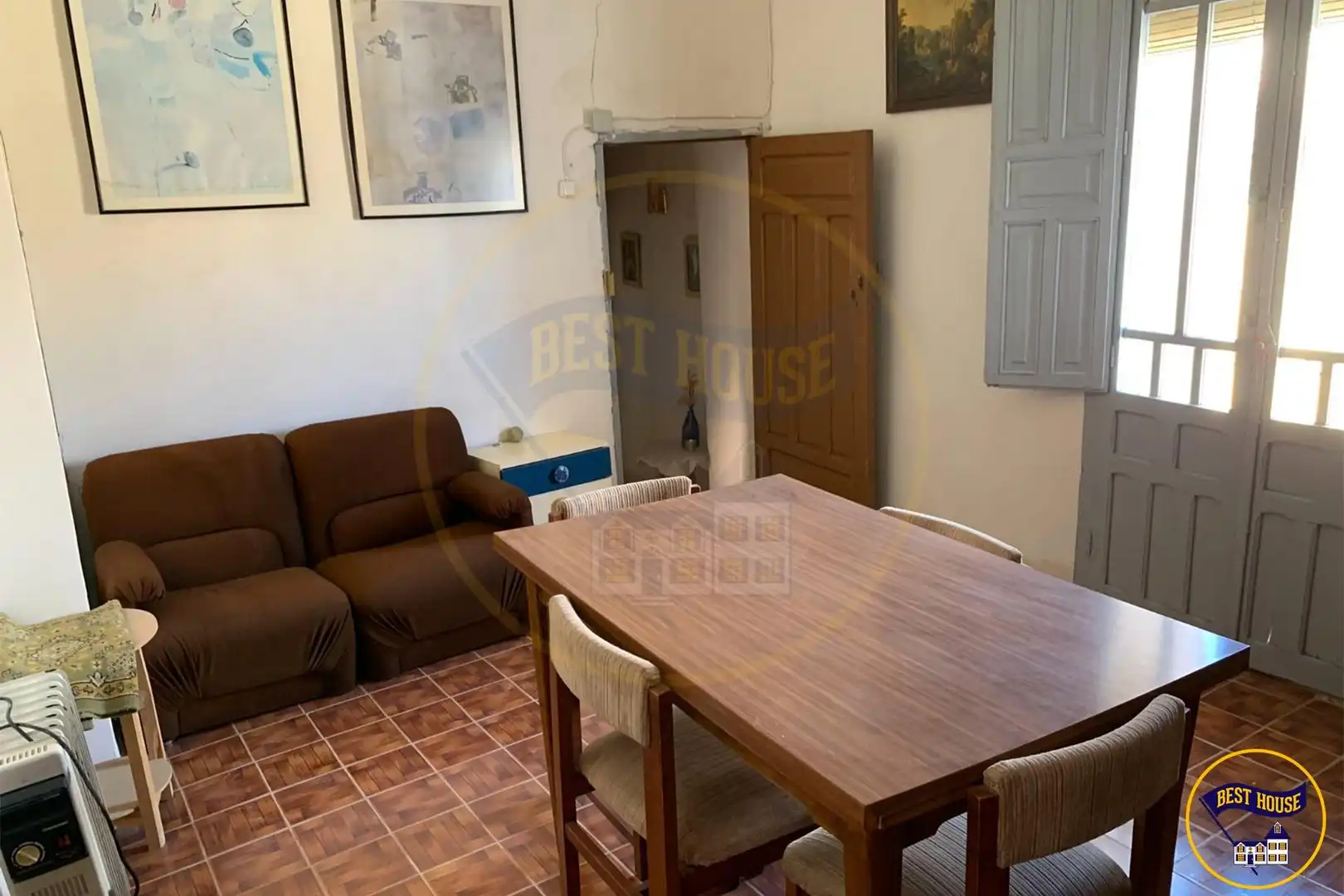 Menjador de Casa o xalet en venda en Castejón (Cuenca) amb Calefacció, Terrassa i Traster