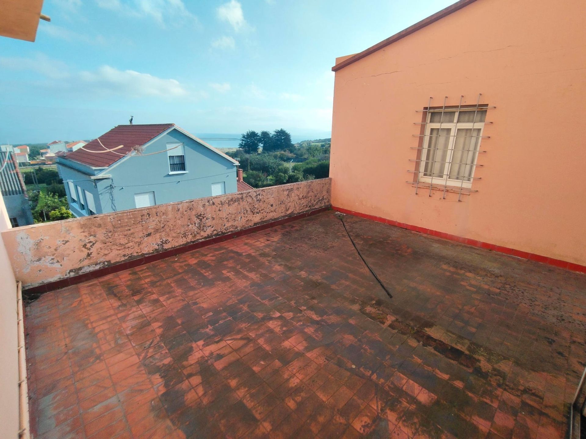 Terrace of Flat for sale in Cariño  with Heating, Terrace and Furnished