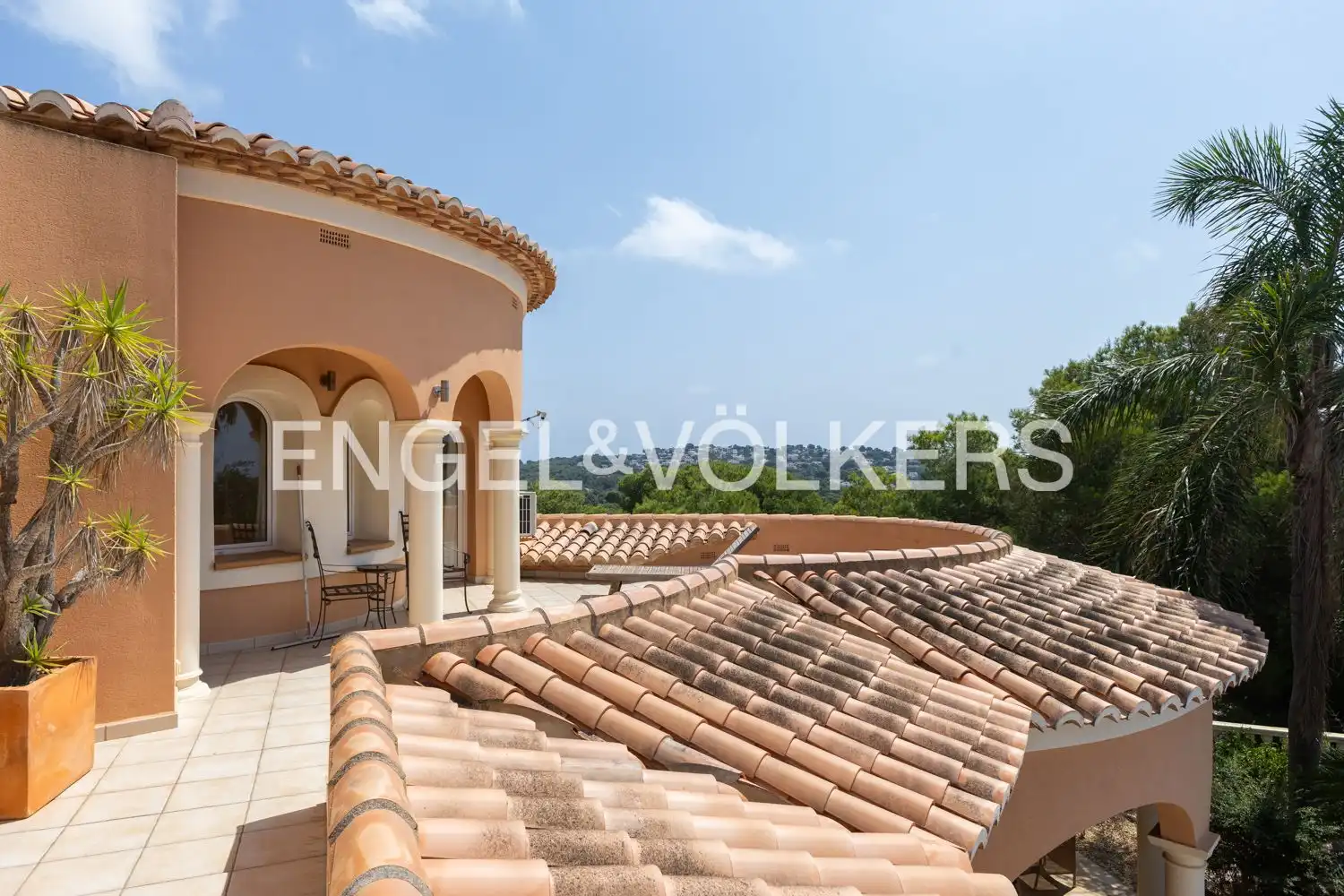 Terraza de Casa o chalet en venta en Jávea / Xàbia con Aire acondicionado, Calefacción y Jardín privado