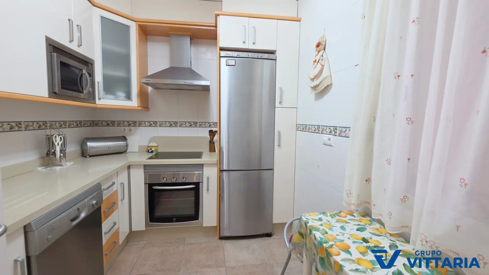 Cocina de Piso en venta en Roquetas de Mar con Aire acondicionado, Terraza y Amueblado
