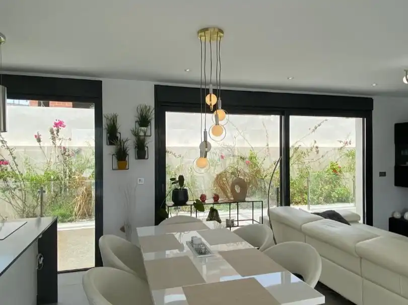 Comedor de Casa o chalet en venta en Polop con Aire acondicionado, Terraza y Piscina
