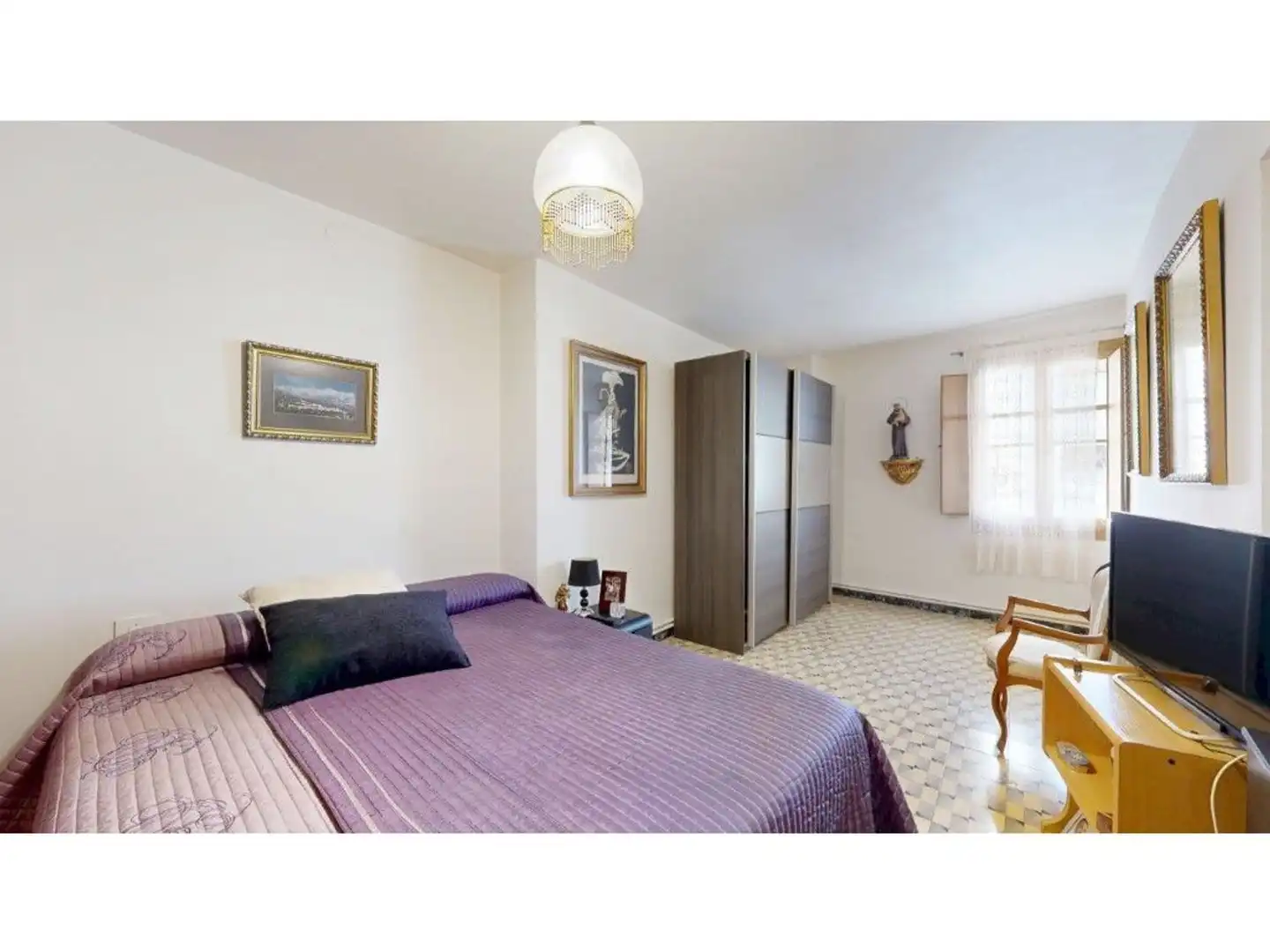 Schlafzimmer von Country house zum Verkauf in Benimantell mit Heizung