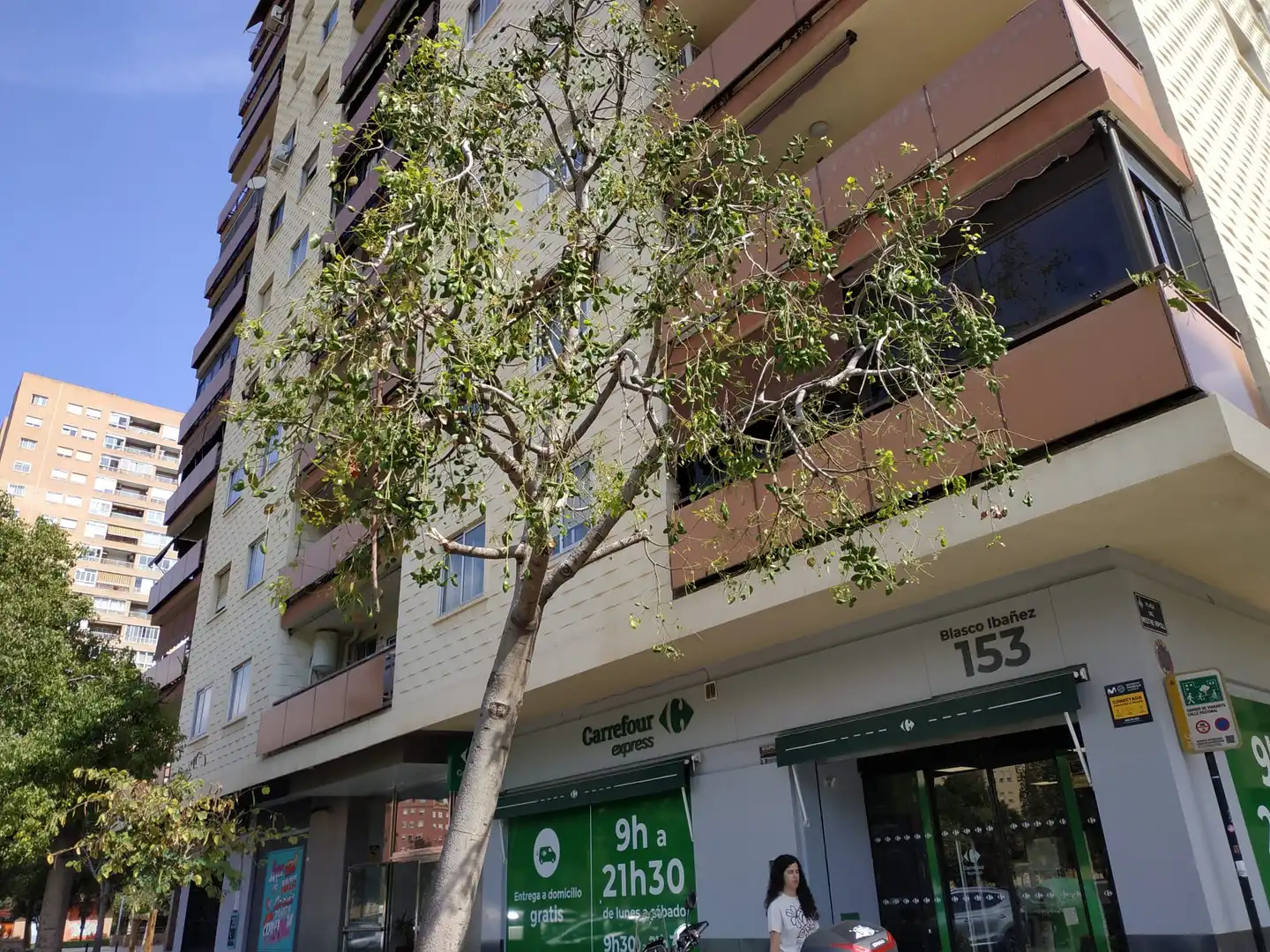 Vista exterior de Garaje en venta en Valencia