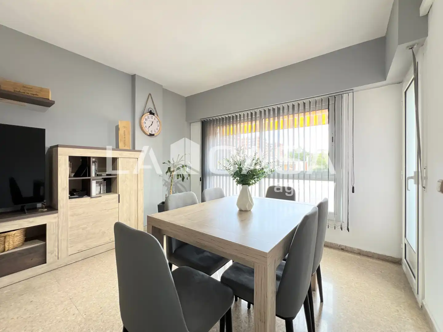 Esszimmer von Wohnung zum Verkauf in Badalona mit Balkon