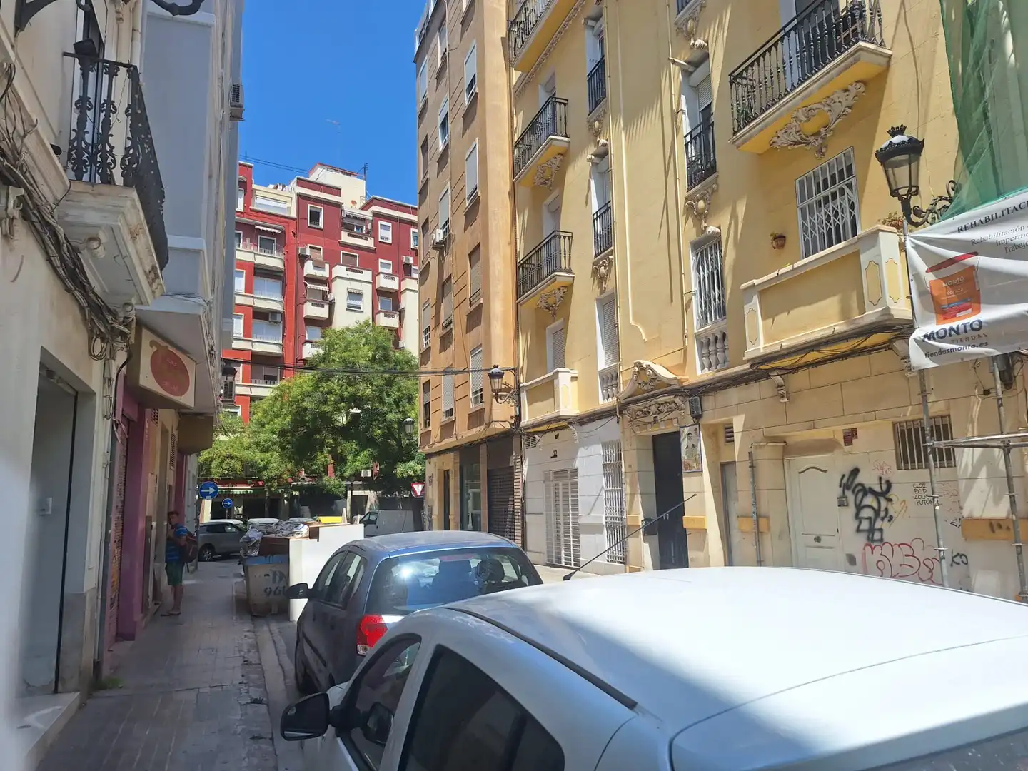 Vista exterior de Local de lloguer en Valencia amb Aire condicionat