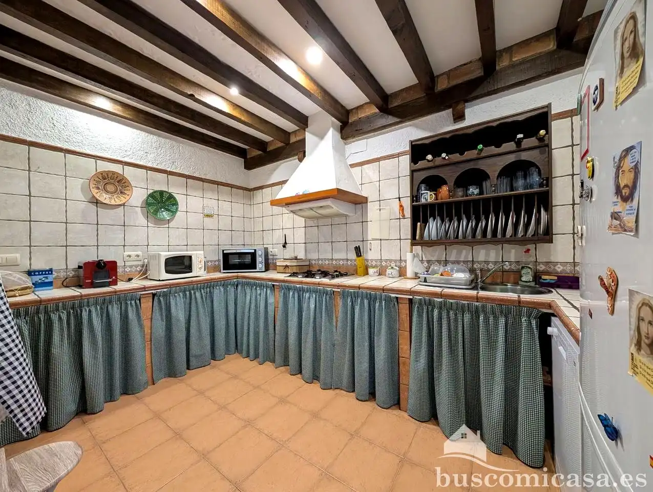 Cocina de Casa o chalet en venta en Baños de la Encina con Aire acondicionado, Calefacción y Terraza