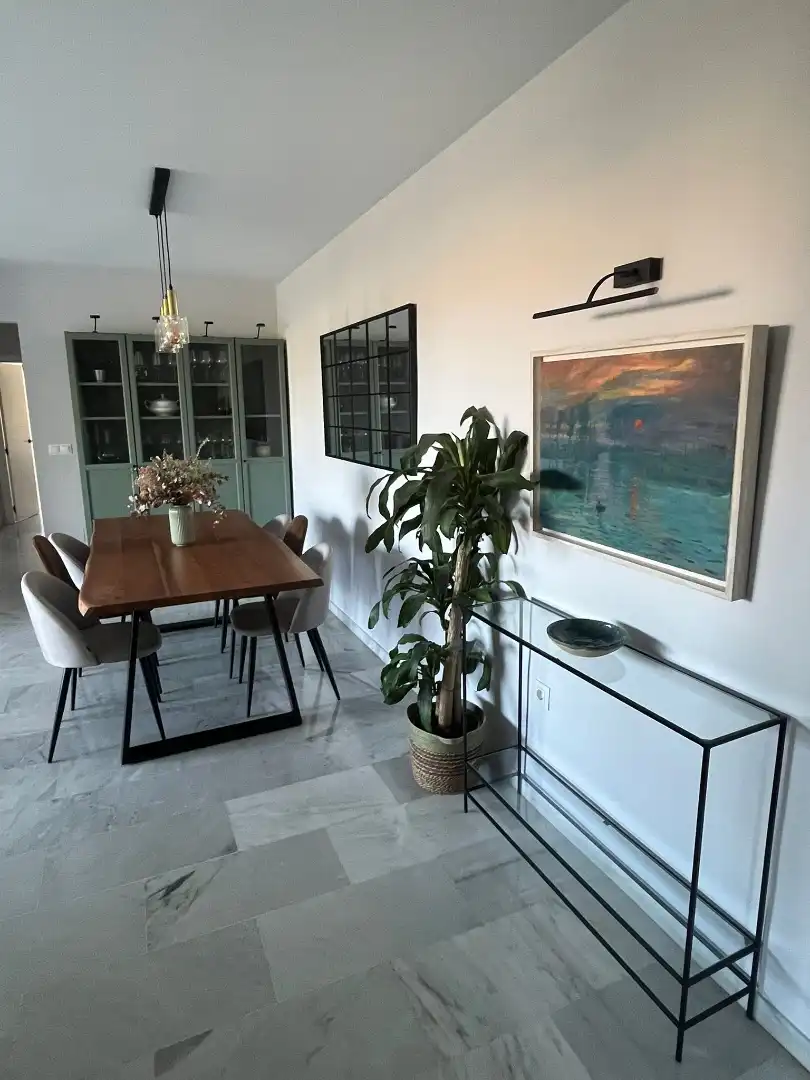 Esszimmer von Wohnung zur Miete in Rincón de la Victoria mit Klimaanlage, Terrasse und Möbliert