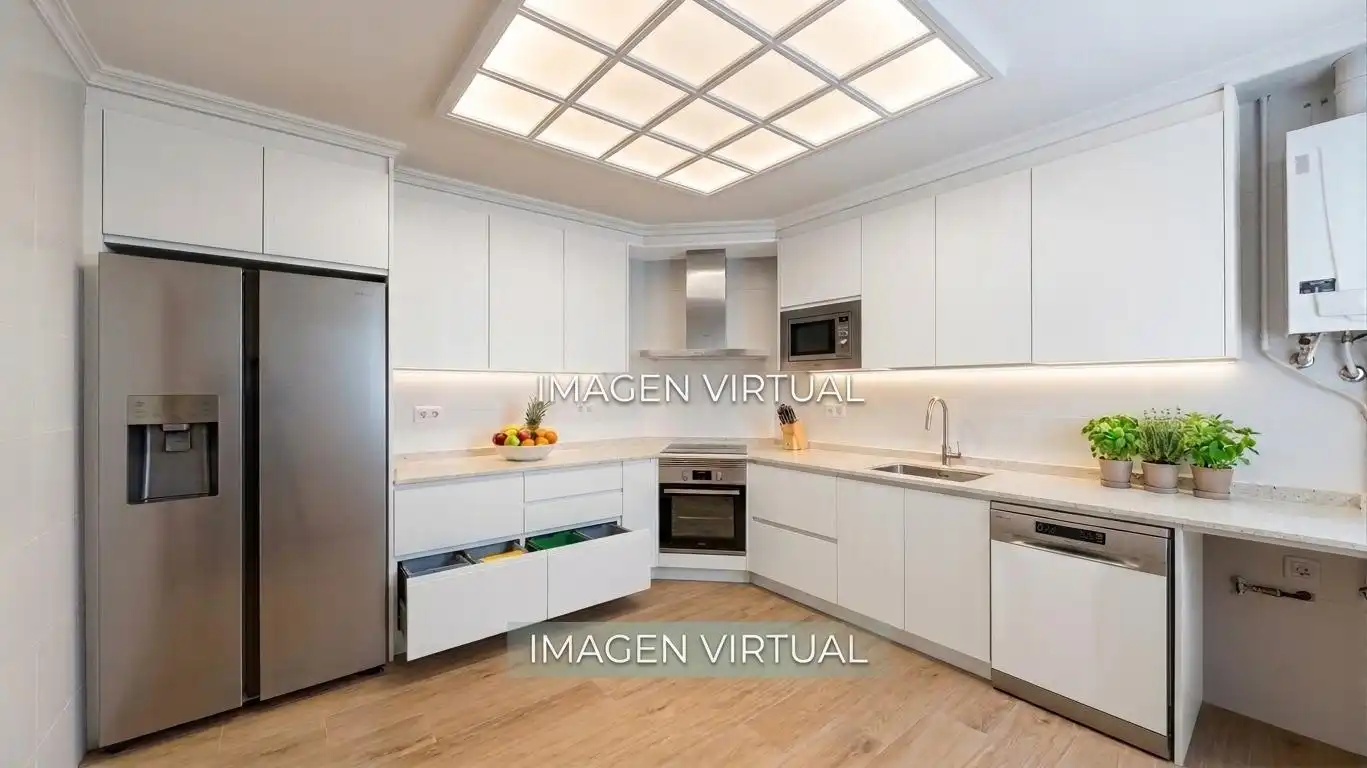 Kitchen of Flat for sale in Torrent  with Heating and Balcony