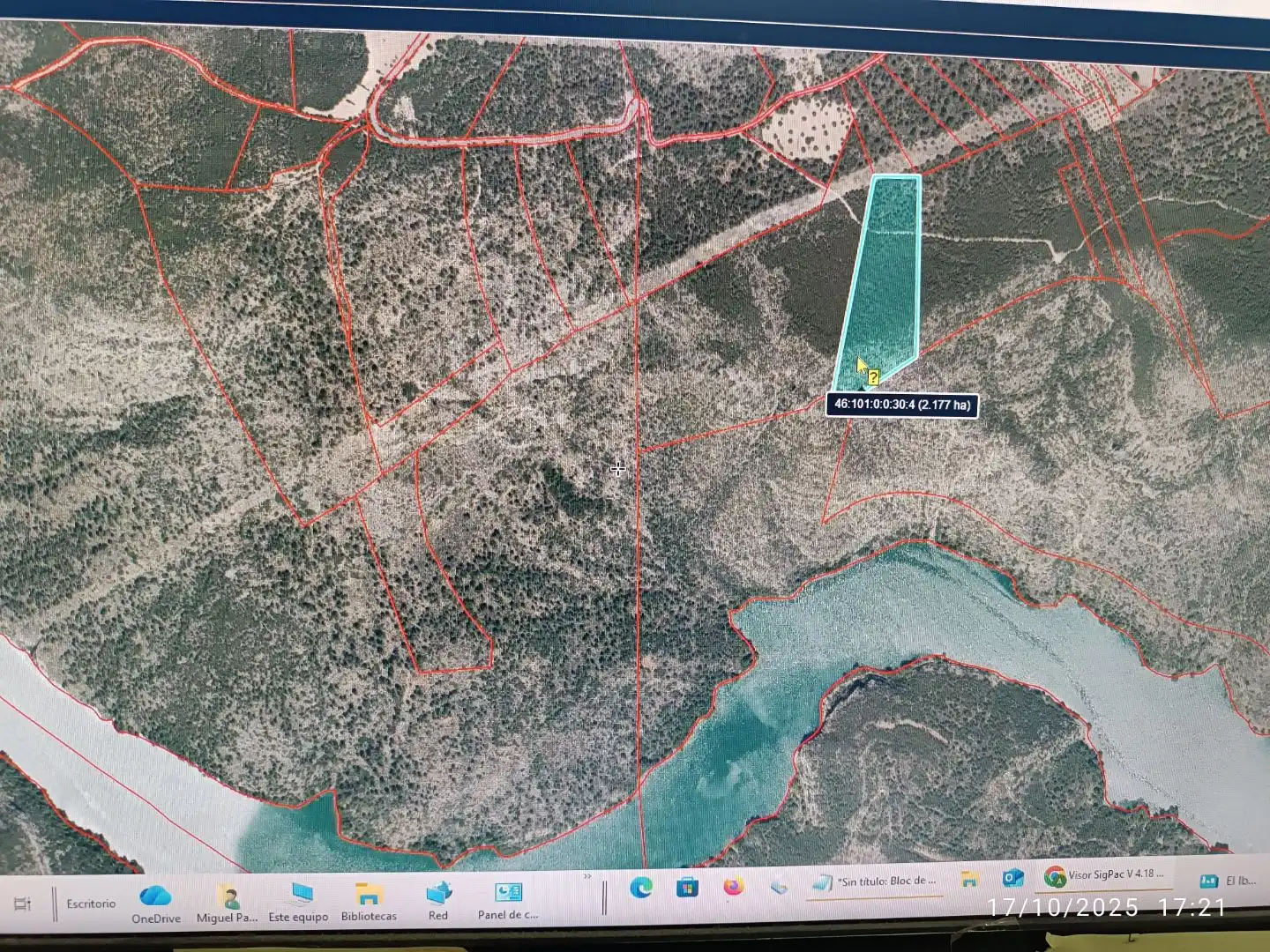Terreno en venta en Cortes de Pallás