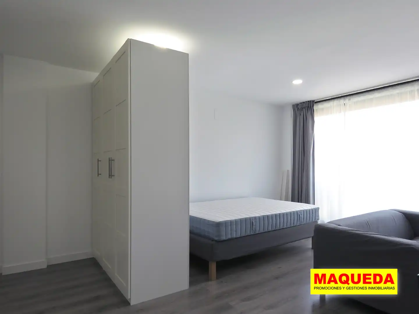 Schlafzimmer von Loft zur Miete in Alcorcón mit Klimaanlage, Heizung und Parkett