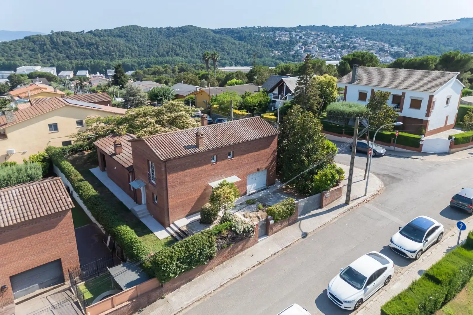 Vista exterior de Casa o chalet en venta en Bigues i Riells del Fai con Calefacción, Jardín privado y Terraza