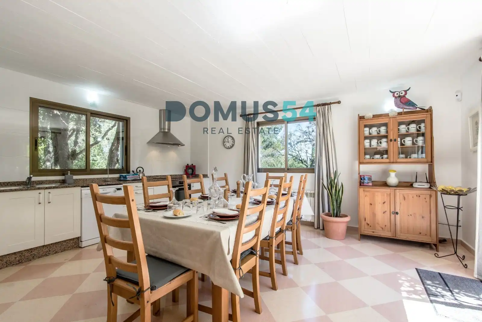 Comedor de Finca rústica en venta en Pollença con Aire acondicionado, Terraza y Piscina
