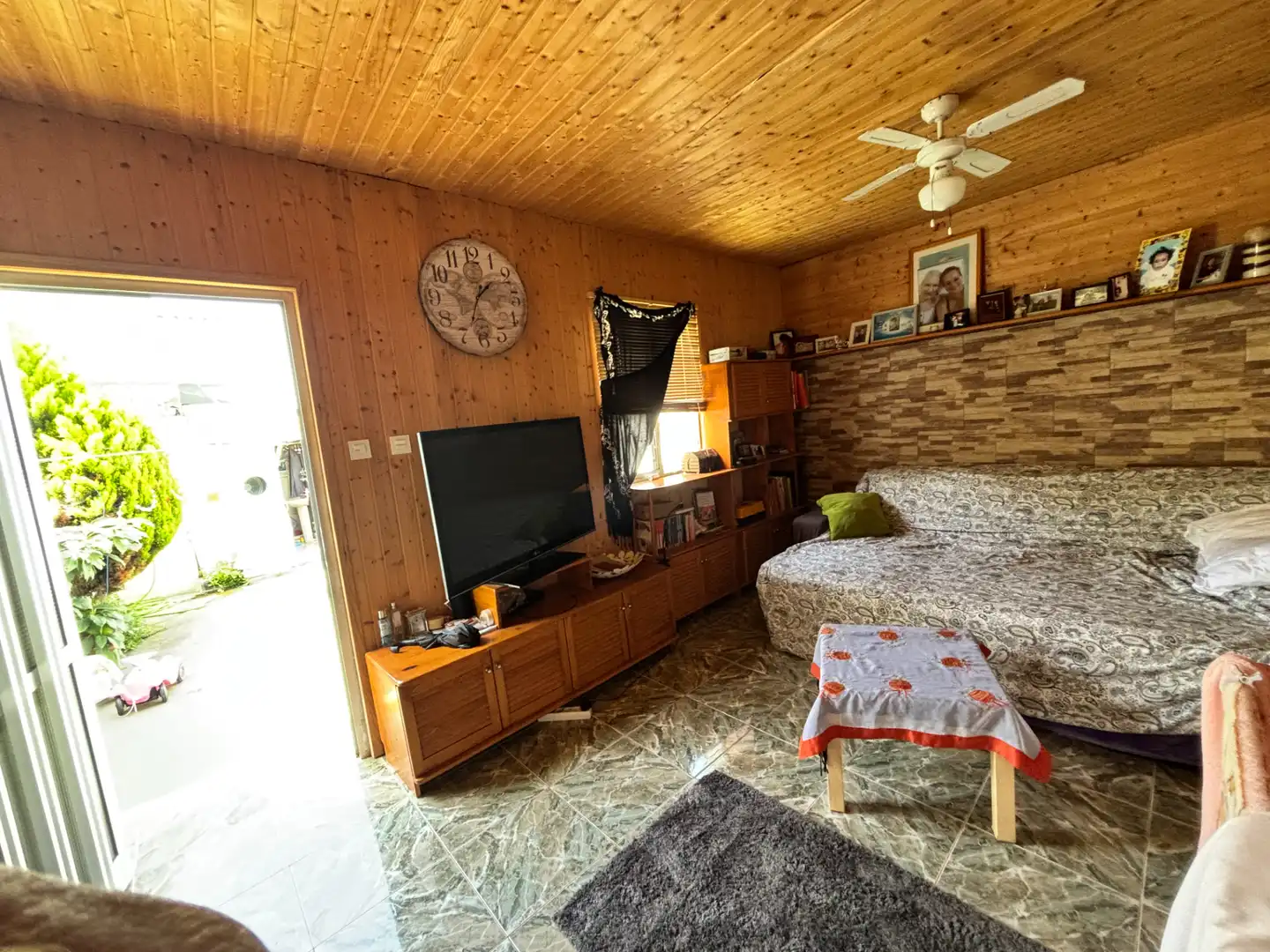 Sala de estar de Casa adosada en venta en La Victoria de Acentejo con Jardín privado, Terraza y Trastero