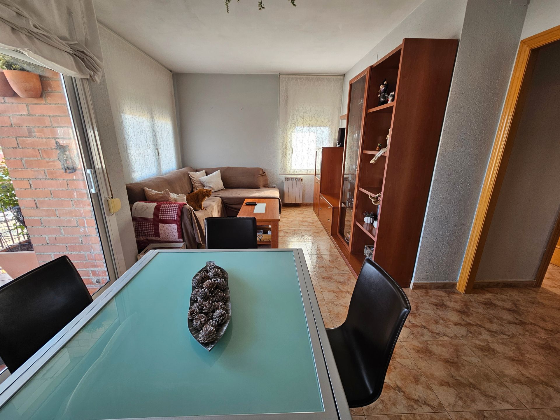 Living room of Flat for sale in Sabadell  with Oven and Balcony