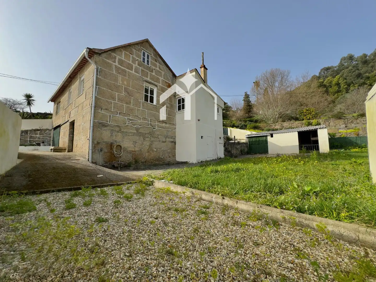 Exterior view of Houses for sale in Moaña  with Heating, Private garden and Parquet flooring