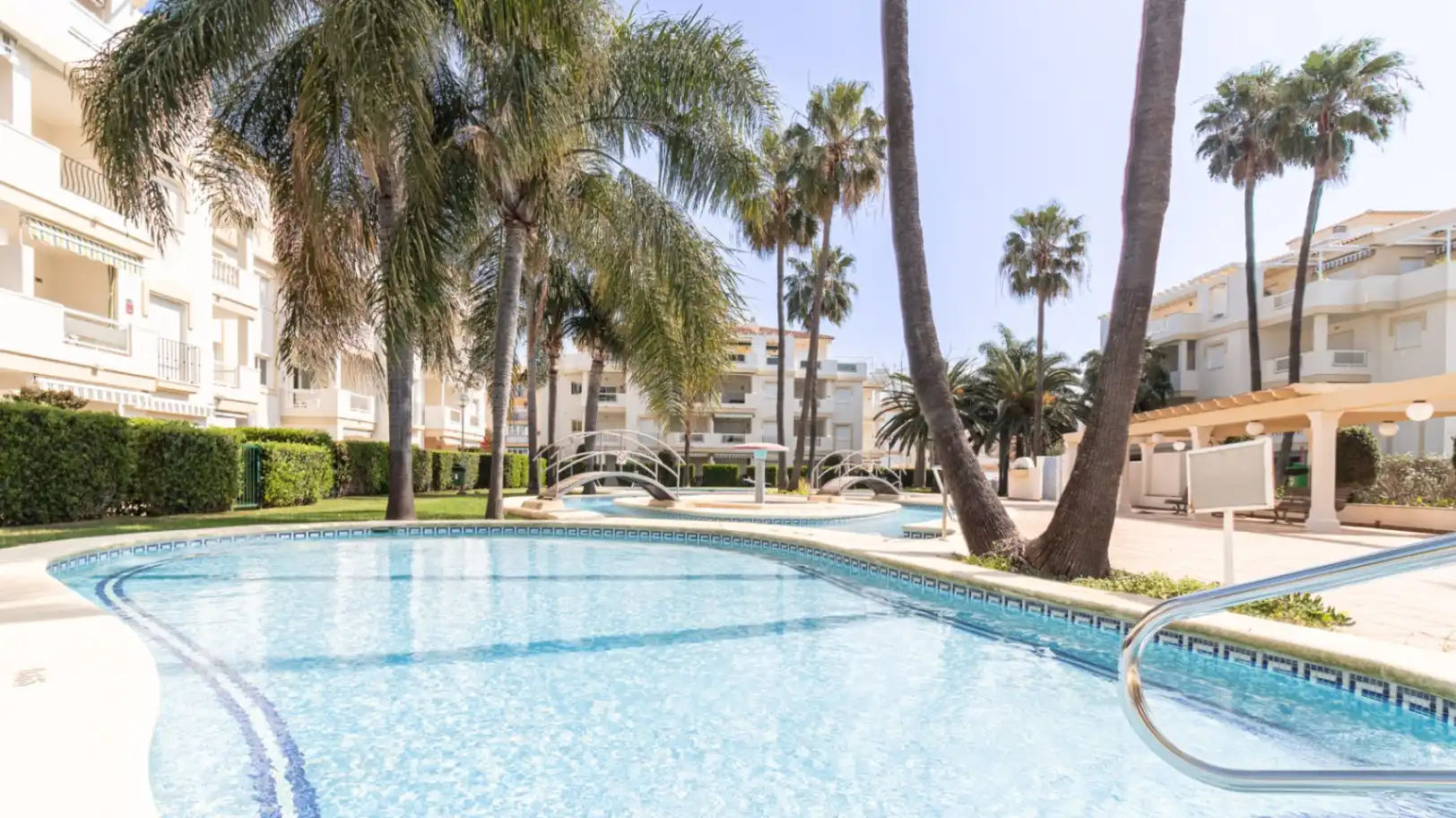 Piscina de Apartamento en venta en Dénia con Jardín privado, Terraza y Trastero