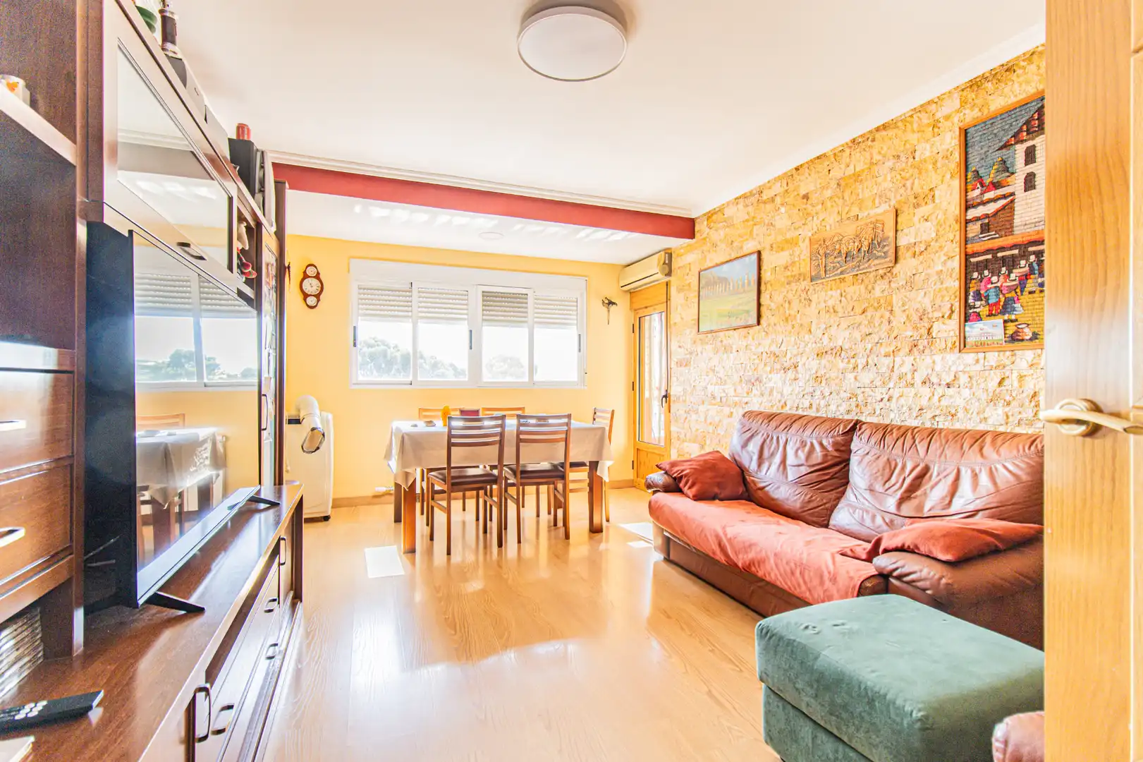 Sala de estar de Piso en venta en Zaragoza con Aire acondicionado, Calefacción y Terraza