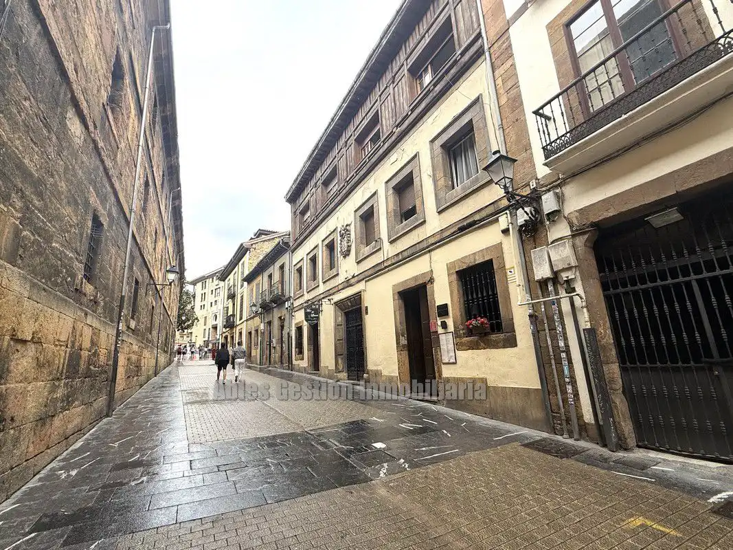 Außenansicht von Wohnung zur Miete in Oviedo  mit Heizung, Parkett und Abstellraum