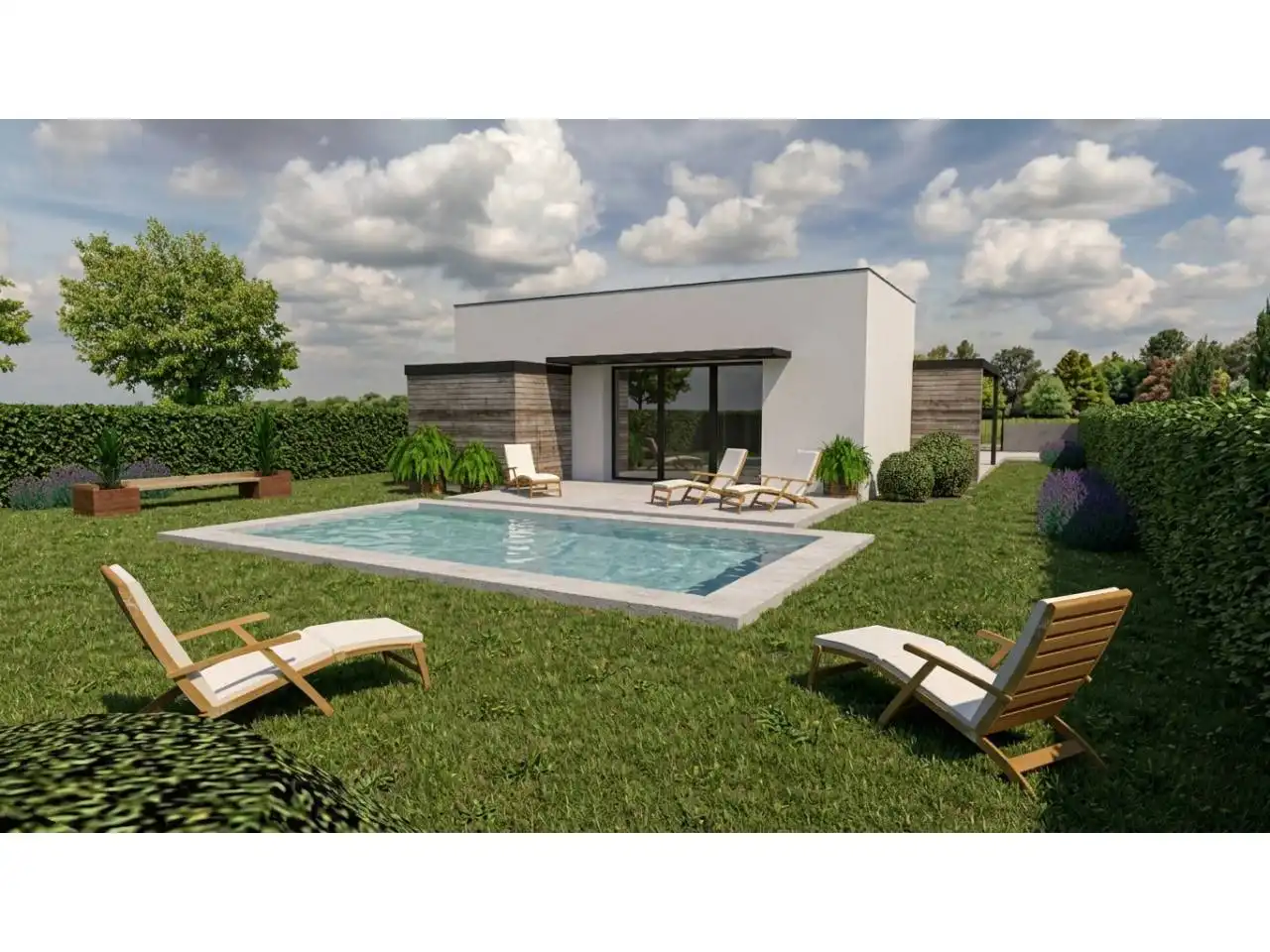 Piscina de Casa o xalet en venda en Salceda de Caselas amb Aire condicionat i Jardí privat