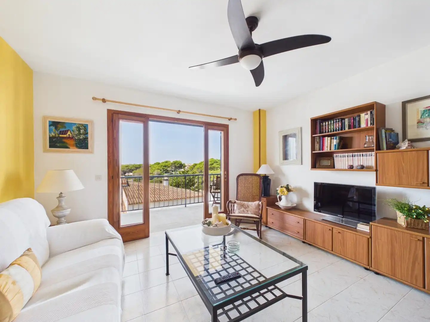 Sala de estar de Piso de alquiler en Felanitx con Terraza y Amueblado
