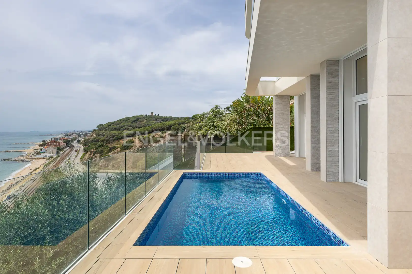 Vista exterior de Casa o chalet en venta en Arenys de Mar con Aire acondicionado, Calefacción y Jardín privado