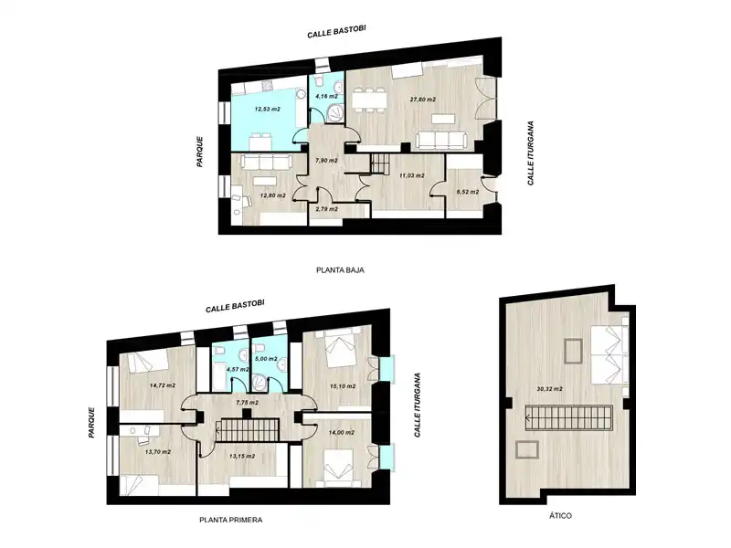 Casa o chalet en venta en Vitoria - Gasteiz con Calefacción, Jardín privado y Amueblado