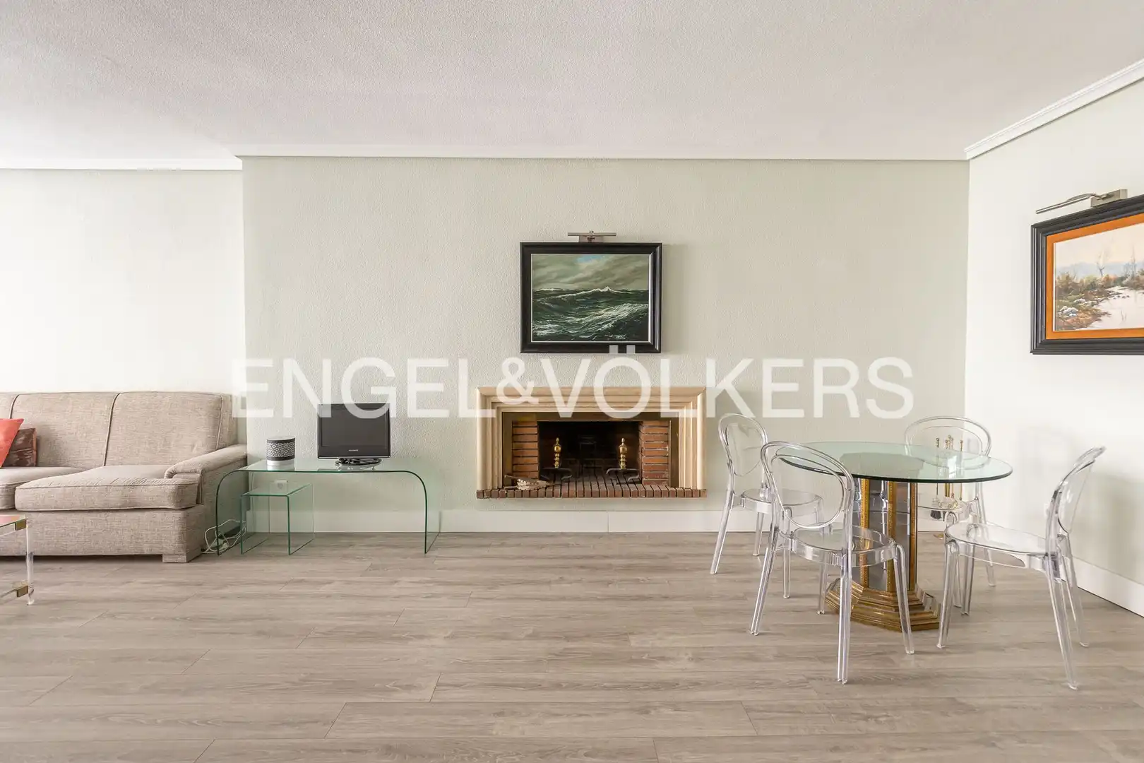 Sala de estar de Piso en venta en Madrid con Aire acondicionado, Calefacción y Jardín privado