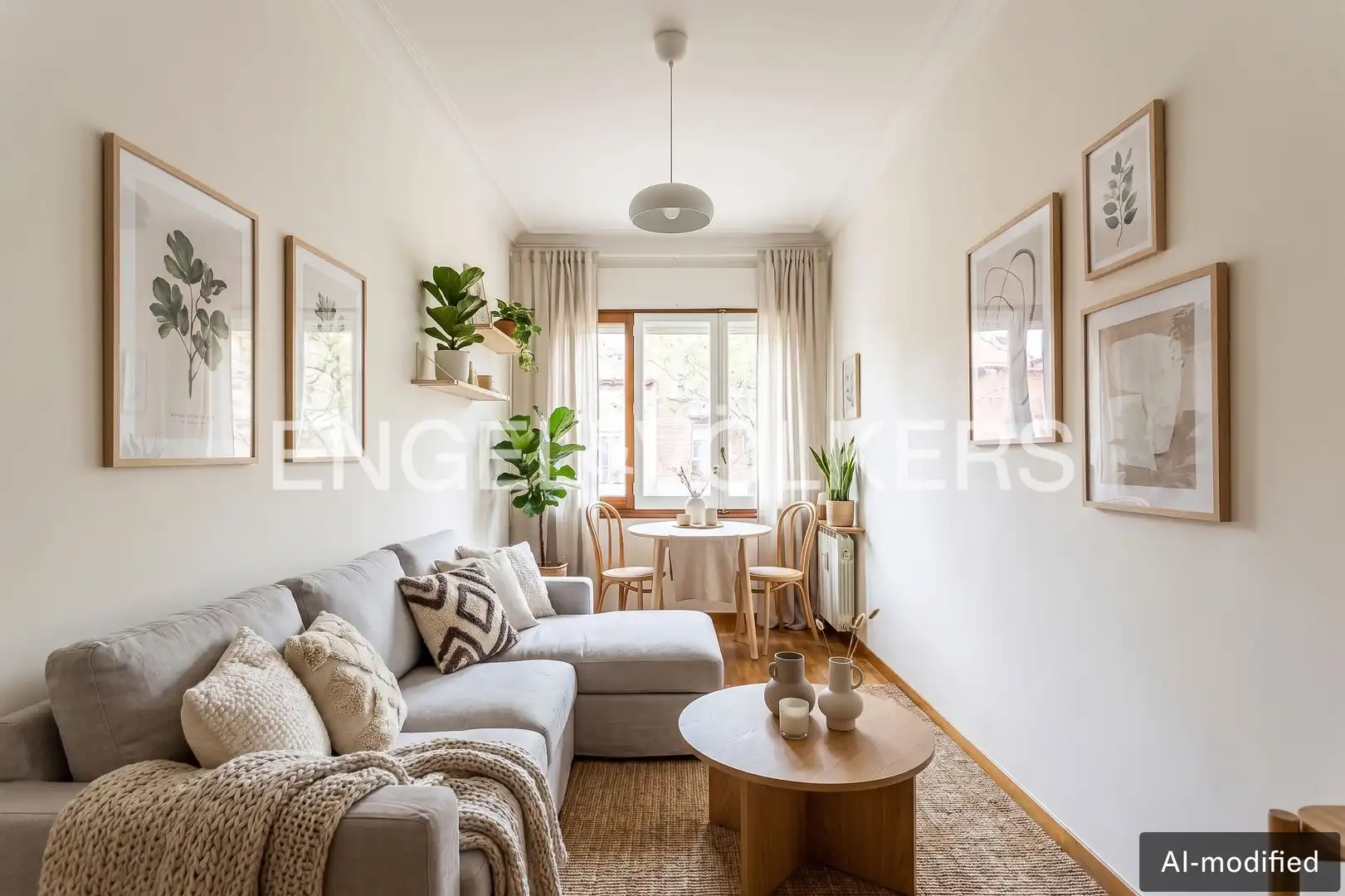 Sala d'estar de Pis en venda en Gràcia