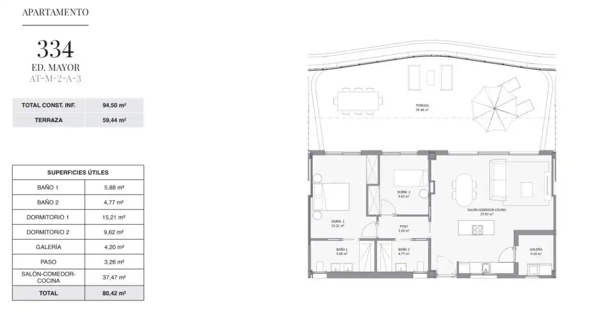 Apartments for sale in L'Alfàs del Pi  with Private garden, Terrace and Community pool