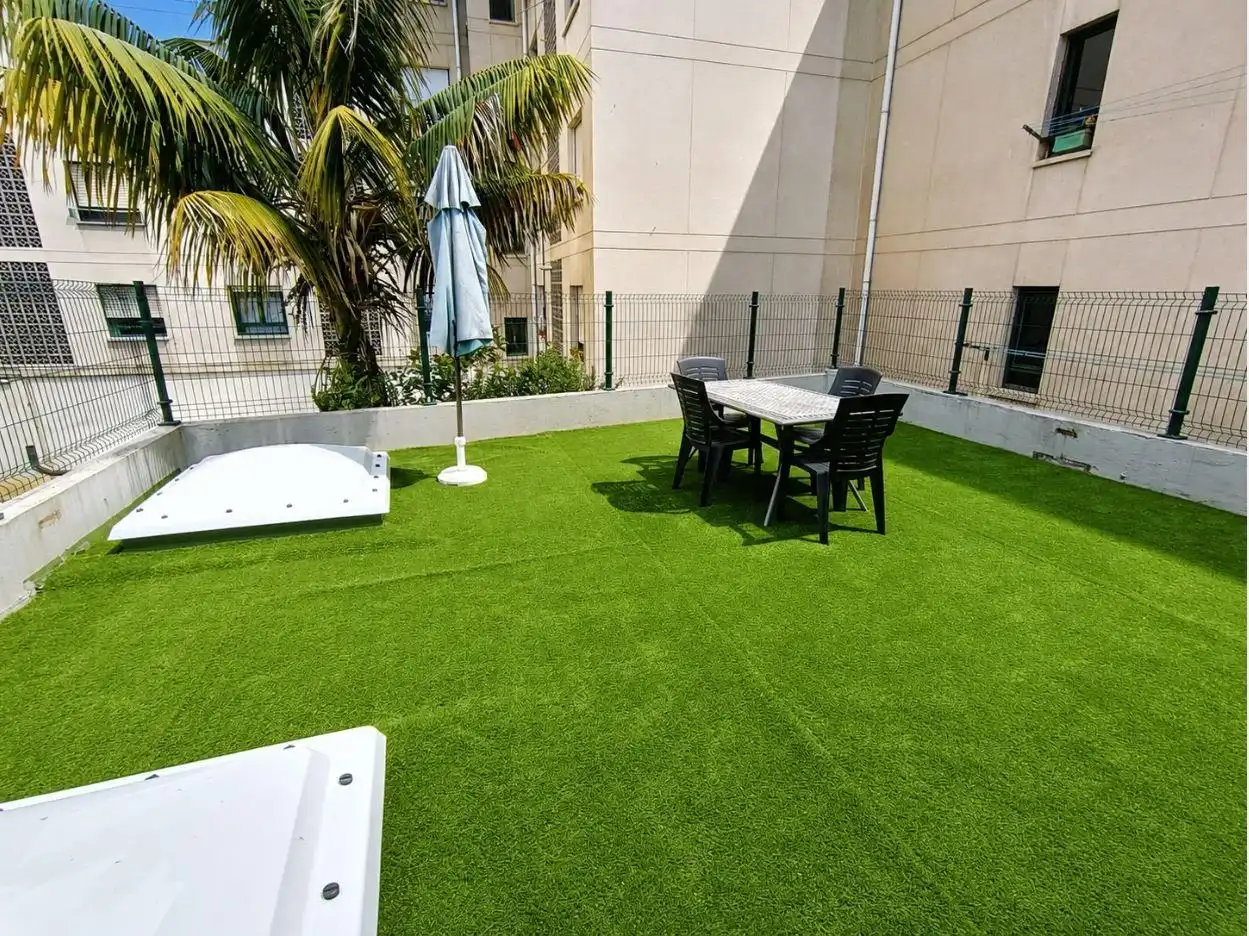 Terraza de Casa o chalet de alquiler en Torrelavega  con Calefacción, Terraza y Amueblado