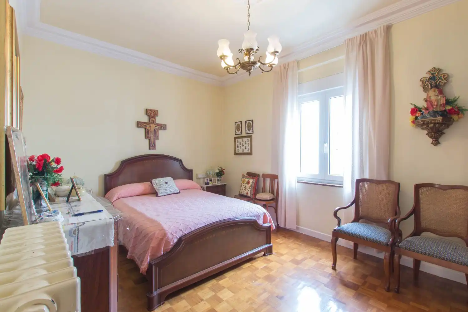 Bedroom of Flat for sale in  Pamplona / Iruña  with Heating and Balcony