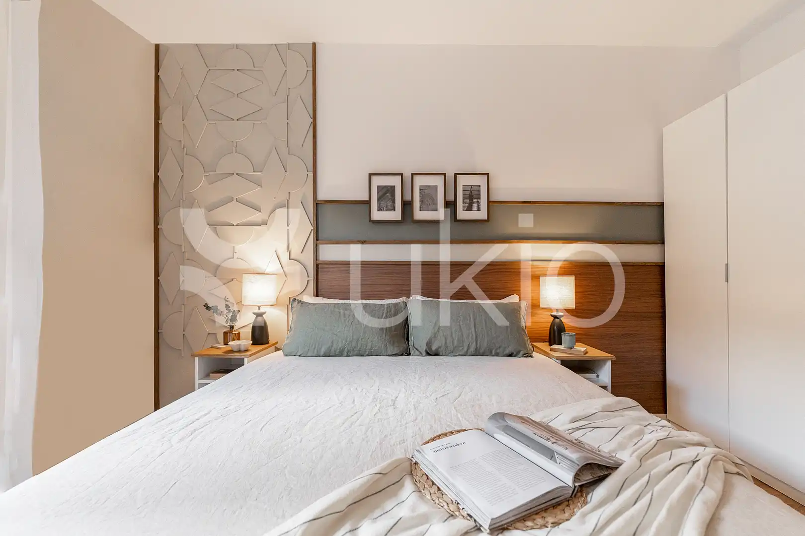 Bedroom of Apartments for rent in Madrid  with Air Conditioner, Heating and Furnished