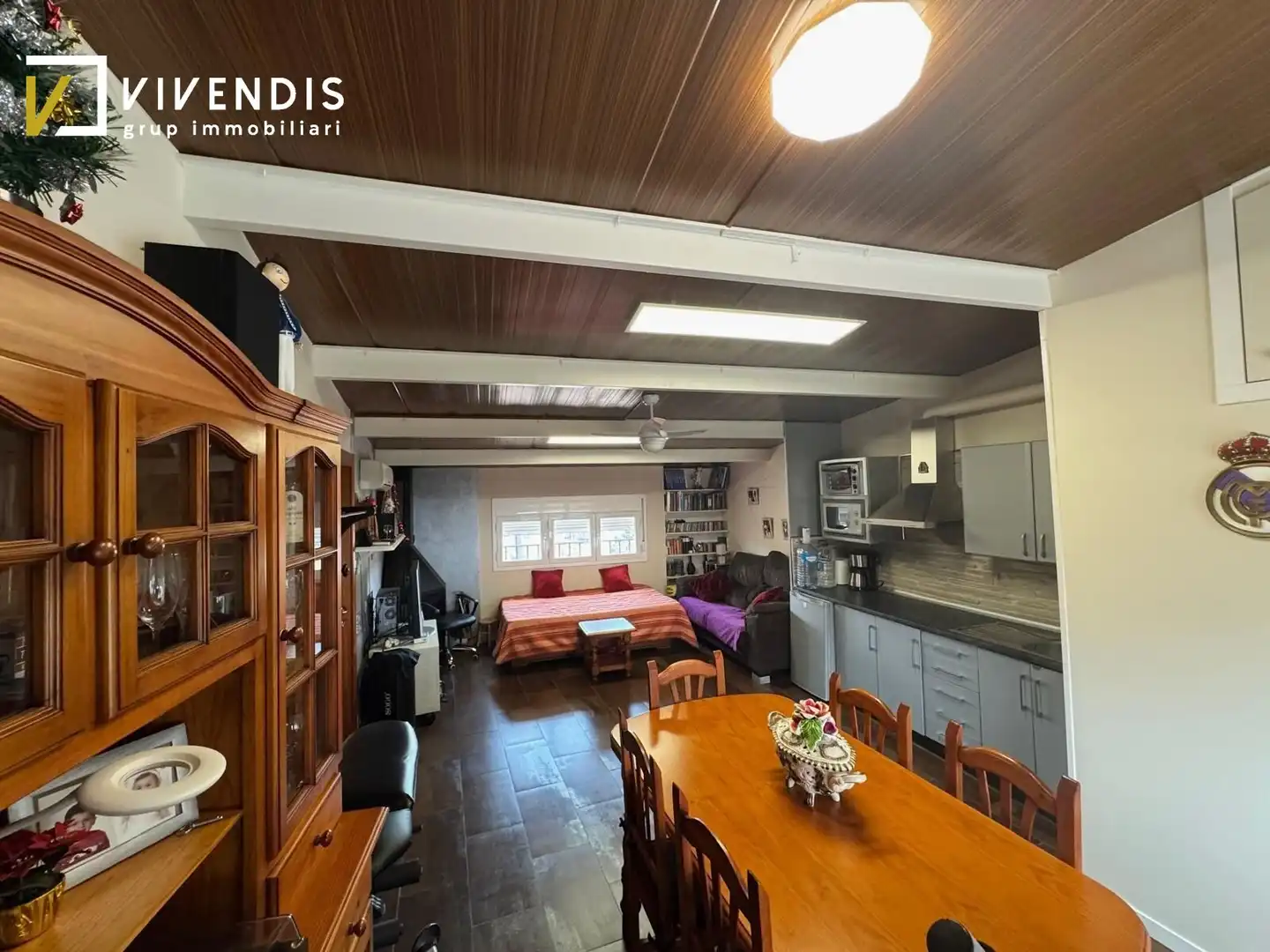Kitchen of Houses for sale in Almenar  with Air Conditioner, Heating and Storage room